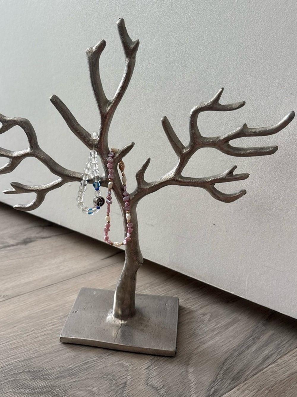 Amazon Silver Tree Jewelry Stand – Branch Bracelet and Earring Holder